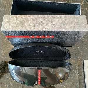 Prada polarized mens sunglasses.